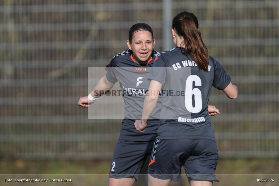 Maria Ansmann, Josefin Hoffer, Heuchelhof Sportpark, 01.03.2020, Frauen Regionalliga Süd, TSV Jahn Calden, Sportclub Würzburg - Bild-ID: 2273994