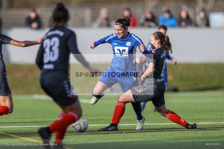 Maria Ansmann, Arlene Rühmer, Heuchelhof Sportpark, 01.03.2020, Frauen Regionalliga Süd, TSV Jahn Calden, Sportclub Würzburg - Bild-ID: 2274010
