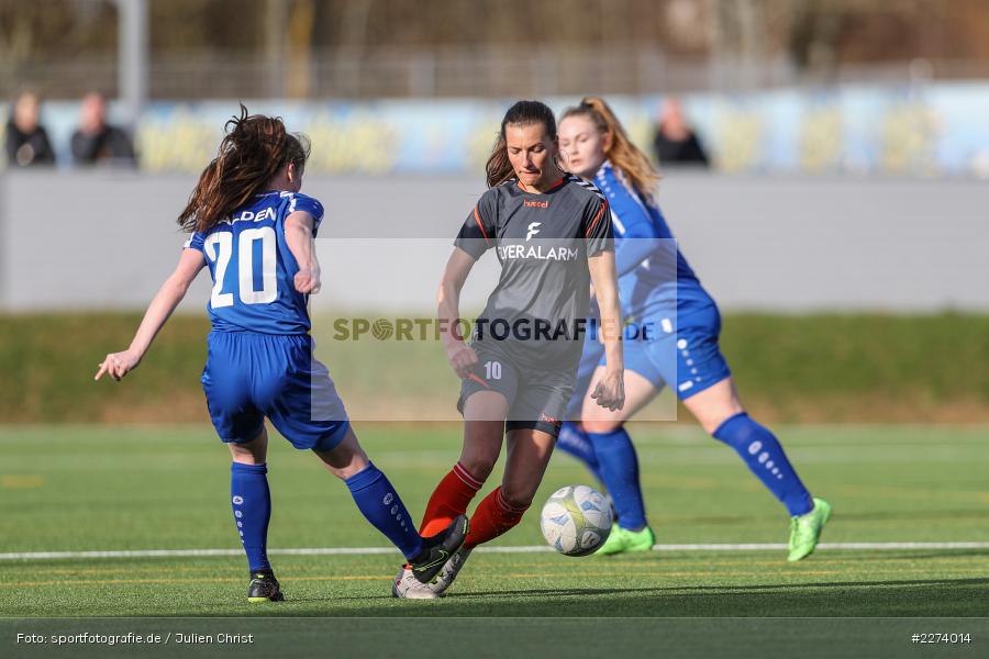 Medina Desic, Jacqueline Baumgärtel, Heuchelhof Sportpark, 01.03.2020, Frauen Regionalliga Süd, TSV Jahn Calden, Sportclub Würzburg - Bild-ID: 2274014