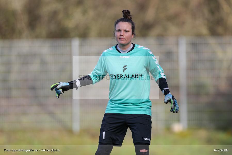 Melina Eckert, Heuchelhof Sportpark, 01.03.2020, Frauen Regionalliga Süd, TSV Jahn Calden, Sportclub Würzburg - Bild-ID: 2274018