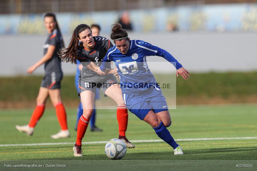 Arlene Rühmer, Theresa Damm, Heuchelhof Sportpark, 01.03.2020, Frauen Regionalliga Süd, TSV Jahn Calden, Sportclub Würzburg - Bild-ID: 2274030
