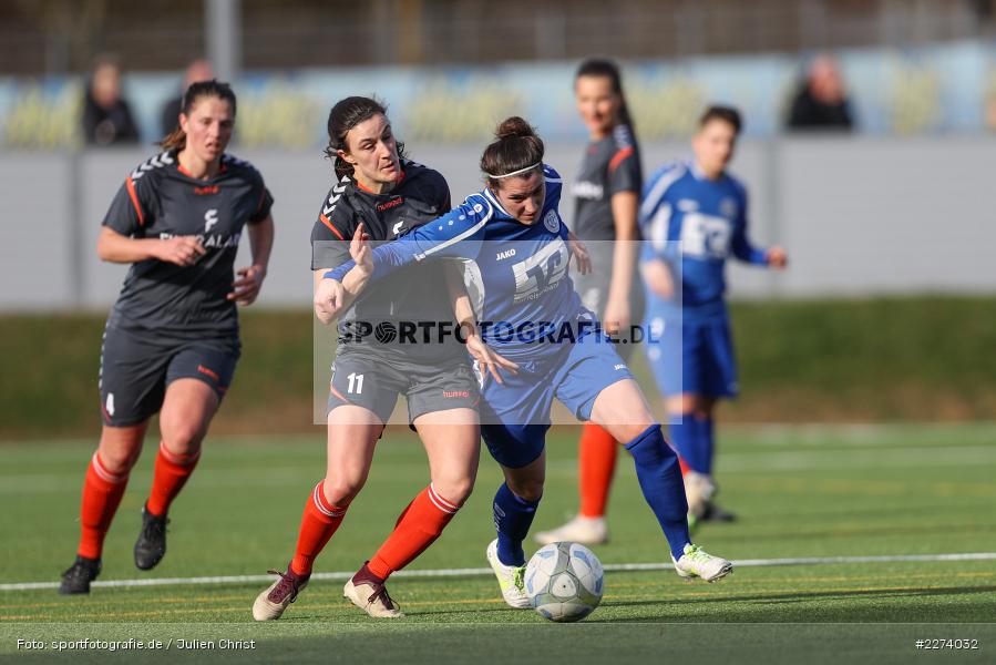 Arlene Rühmer, Theresa Damm, Heuchelhof Sportpark, 01.03.2020, Frauen Regionalliga Süd, TSV Jahn Calden, Sportclub Würzburg - Bild-ID: 2274032