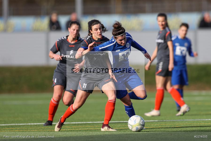 Arlene Rühmer, Theresa Damm, Heuchelhof Sportpark, 01.03.2020, Frauen Regionalliga Süd, TSV Jahn Calden, Sportclub Würzburg - Bild-ID: 2274035