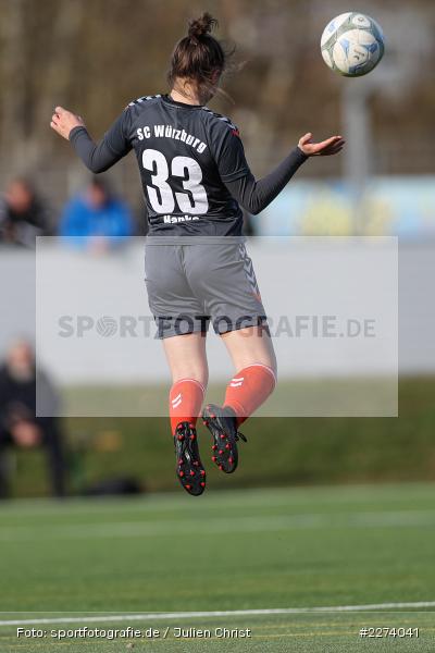 Antonia Hanke, Heuchelhof Sportpark, 01.03.2020, Frauen Regionalliga Süd, TSV Jahn Calden, Sportclub Würzburg - Bild-ID: 2274041