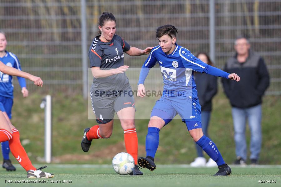 Johanna Hildebrandt, Meike Bohn, Heuchelhof Sportpark, 01.03.2020, Frauen Regionalliga Süd, TSV Jahn Calden, Sportclub Würzburg - Bild-ID: 2274048