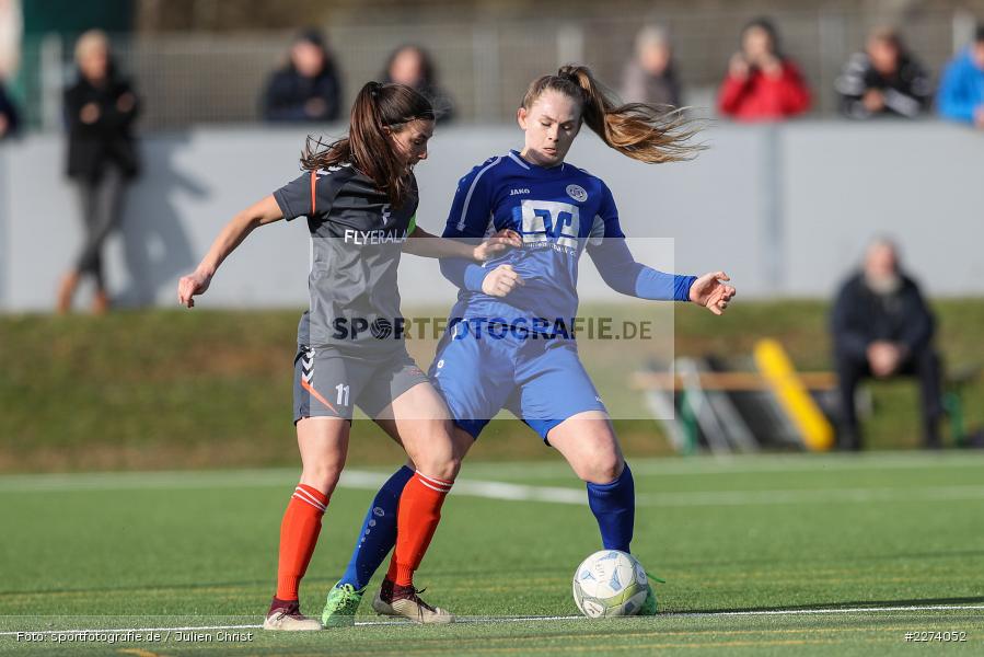 Lara Oceana Piebrock, Theresa Damm, Heuchelhof Sportpark, 01.03.2020, Frauen Regionalliga Süd, TSV Jahn Calden, Sportclub Würzburg - Bild-ID: 2274052