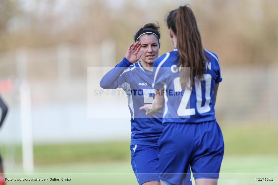 Jacqueline Baumgärtel, Arlene Rühmer, Heuchelhof Sportpark, 01.03.2020, Frauen Regionalliga Süd, TSV Jahn Calden, Sportclub Würzburg - Bild-ID: 2274062