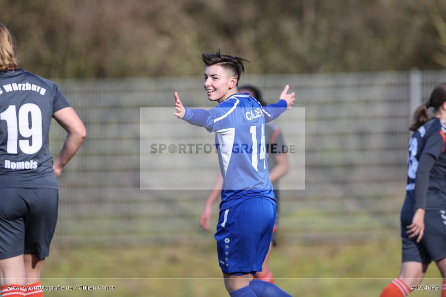 Johanna Hildebrandt, Heuchelhof Sportpark, 01.03.2020, Frauen Regionalliga Süd, TSV Jahn Calden, Sportclub Würzburg - Bild-ID: 2274093 Johanna Hildebrandt, Heuchelhof Sportpark, 01.03.2020, Frauen Regionalliga Süd, TSV Jahn Calden, Sportclub Würzburg - Bild-ID: 2274093