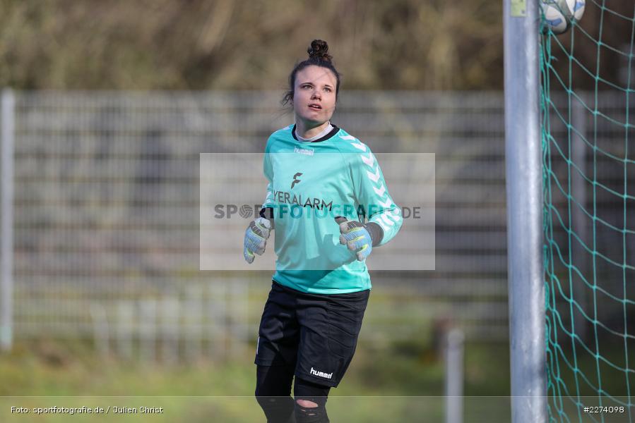 Melina Eckert, Heuchelhof Sportpark, 01.03.2020, Frauen Regionalliga Süd, TSV Jahn Calden, Sportclub Würzburg - Bild-ID: 2274098 Melina Eckert, Heuchelhof Sportpark, 01.03.2020, Frauen Regionalliga Süd, TSV Jahn Calden, Sportclub Würzburg - Bild-ID: 2274098