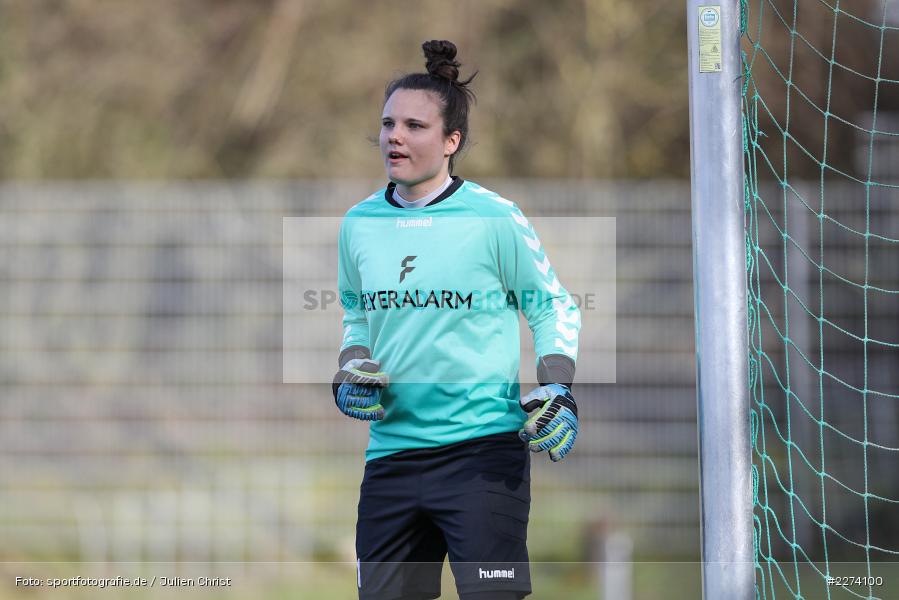 Melina Eckert, Heuchelhof Sportpark, 01.03.2020, Frauen Regionalliga Süd, TSV Jahn Calden, Sportclub Würzburg - Bild-ID: 2274100 Melina Eckert, Heuchelhof Sportpark, 01.03.2020, Frauen Regionalliga Süd, TSV Jahn Calden, Sportclub Würzburg - Bild-ID: 2274100