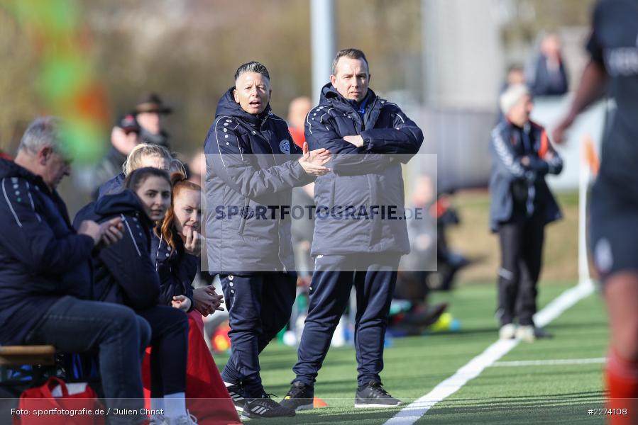 Mario Bock, Simone Thöne, Heuchelhof Sportpark, 01.03.2020, Frauen Regionalliga Süd, TSV Jahn Calden, Sportclub Würzburg - Bild-ID: 2274108