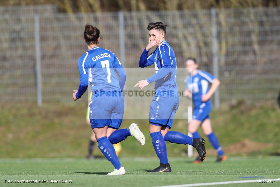 Arlene Rühmer, Johanna Hildebrandt, Heuchelhof Sportpark, 01.03.2020, Frauen Regionalliga Süd, TSV Jahn Calden, Sportclub Würzburg - Bild-ID: 2274127