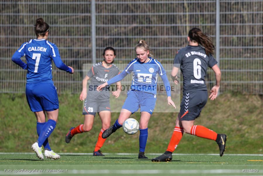 Lena Wiegand, Heuchelhof Sportpark, 01.03.2020, Frauen Regionalliga Süd, TSV Jahn Calden, Sportclub Würzburg - Bild-ID: 2274130