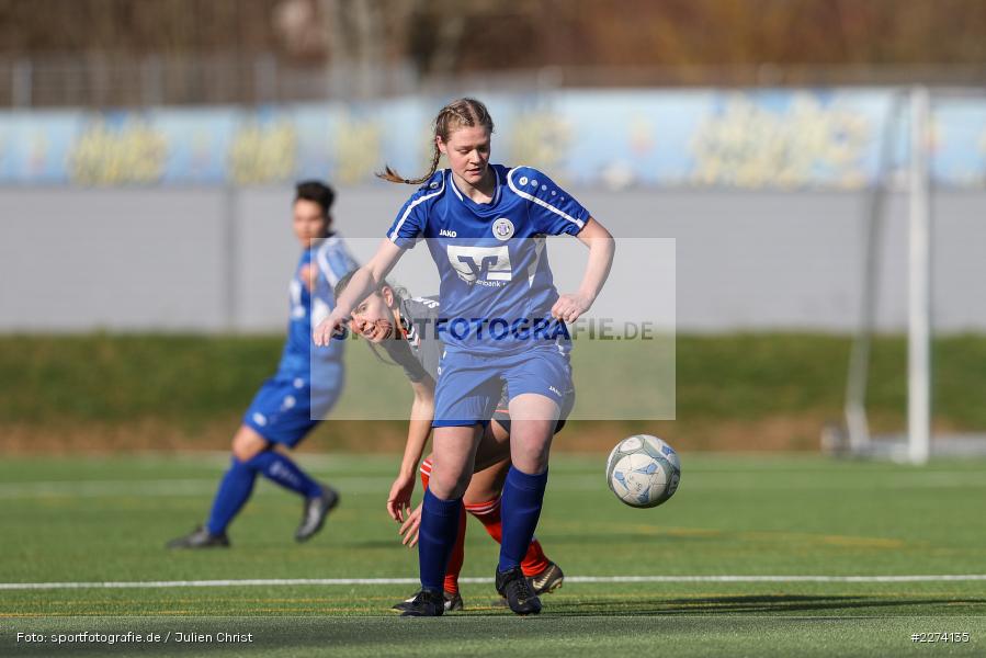 Eva Teubert, Natalie Merz, Heuchelhof Sportpark, 01.03.2020, Frauen Regionalliga Süd, TSV Jahn Calden, Sportclub Würzburg - Bild-ID: 2274135