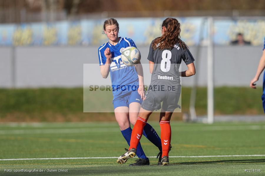 Eva Teubert, Natalie Merz, Heuchelhof Sportpark, 01.03.2020, Frauen Regionalliga Süd, TSV Jahn Calden, Sportclub Würzburg - Bild-ID: 2274138