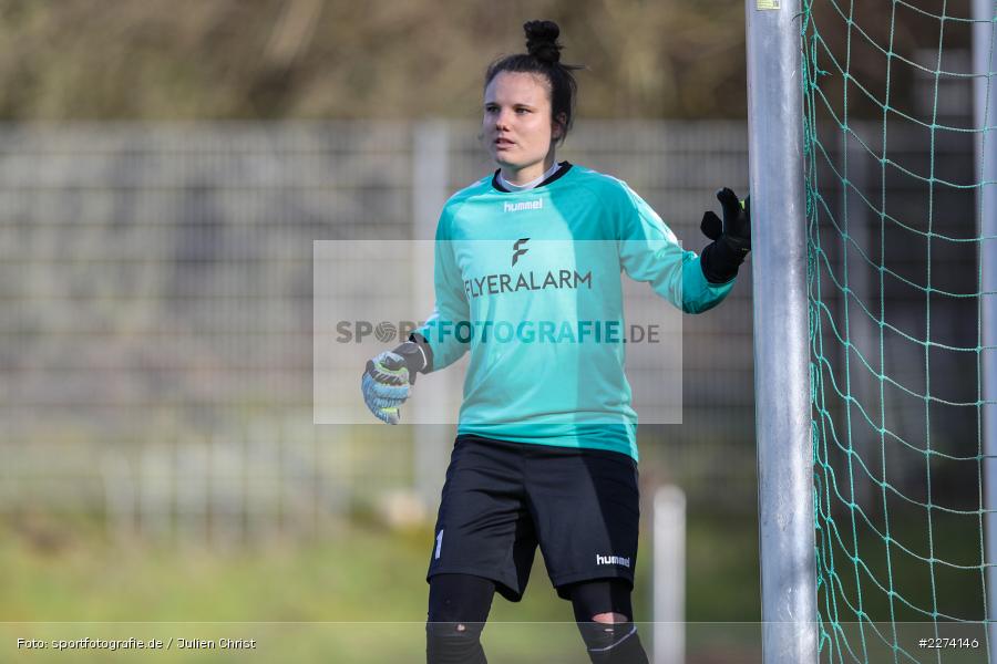 Melina Eckert, Heuchelhof Sportpark, 01.03.2020, Frauen Regionalliga Süd, TSV Jahn Calden, Sportclub Würzburg - Bild-ID: 2274146