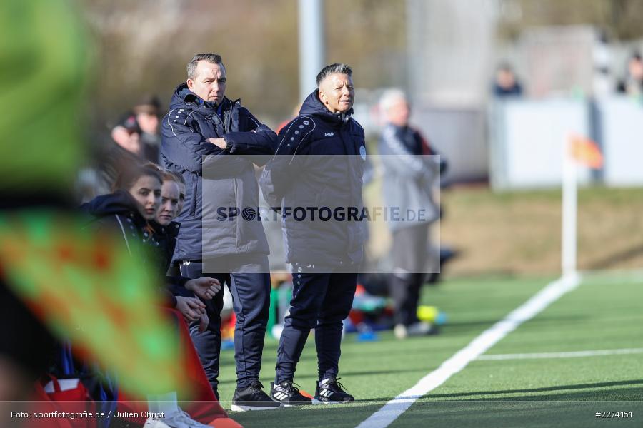 Simone Thöne, Mario Bock, Heuchelhof Sportpark, 01.03.2020, Frauen Regionalliga Süd, TSV Jahn Calden, Sportclub Würzburg - Bild-ID: 2274151