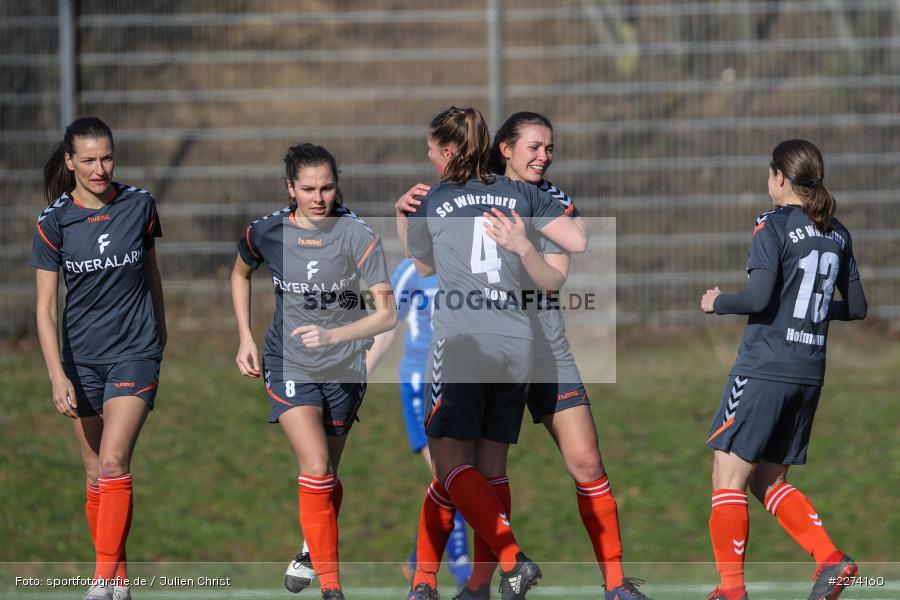 Eva Teubert, Meike Bohn, Merle Dierks, Heuchelhof Sportpark, 01.03.2020, Frauen Regionalliga Süd, TSV Jahn Calden, Sportclub Würzburg - Bild-ID: 2274160