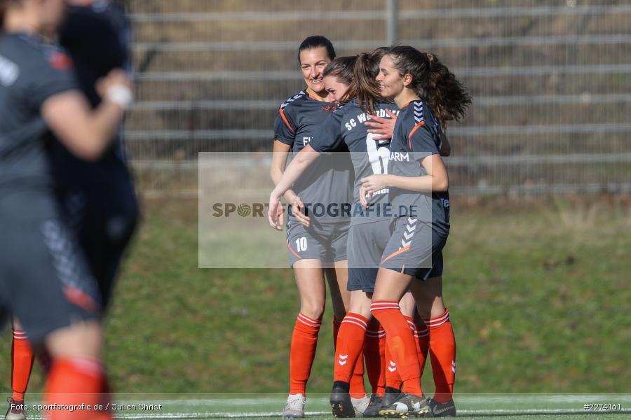 Eva Teubert, Medina Desic, Merle Dierks, Heuchelhof Sportpark, 01.03.2020, Frauen Regionalliga Süd, TSV Jahn Calden, Sportclub Würzburg - Bild-ID: 2274161