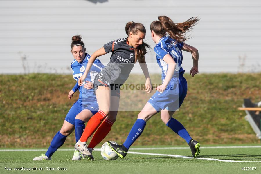 Jacqueline Baumgärtel, Medina Desic, Heuchelhof Sportpark, 01.03.2020, Frauen Regionalliga Süd, TSV Jahn Calden, Sportclub Würzburg - Bild-ID: 2274177