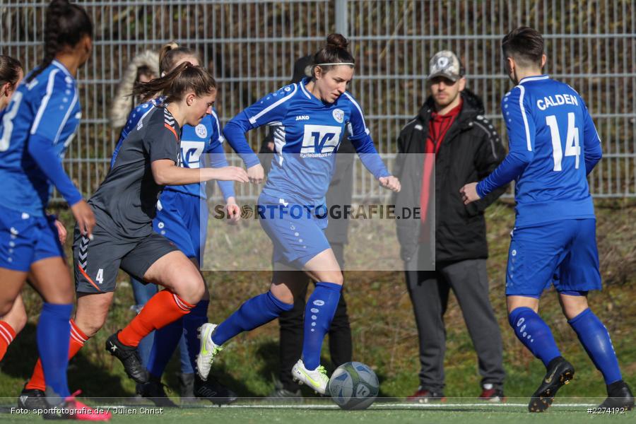 Meike Bohn, Arlene Rühmer, Heuchelhof Sportpark, 01.03.2020, Frauen Regionalliga Süd, TSV Jahn Calden, Sportclub Würzburg - Bild-ID: 2274192