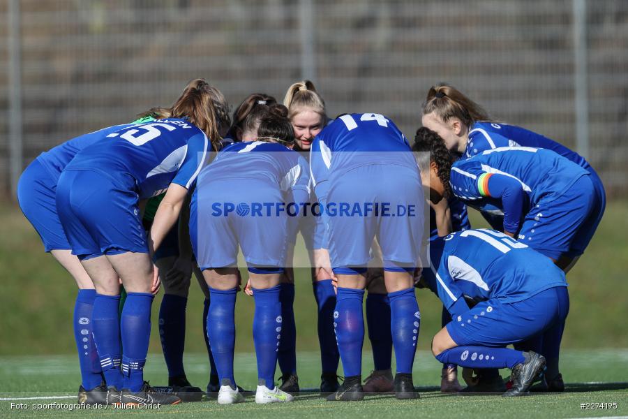 Mannschaftskreis, Lena Wiegand, Heuchelhof Sportpark, 01.03.2020, Frauen Regionalliga Süd, TSV Jahn Calden, Sportclub Würzburg - Bild-ID: 2274195