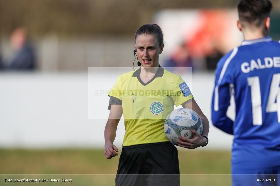 Davina Haupt, Heuchelhof Sportpark, 01.03.2020, Frauen Regionalliga Süd, TSV Jahn Calden, Sportclub Würzburg - Bild-ID: 2274200