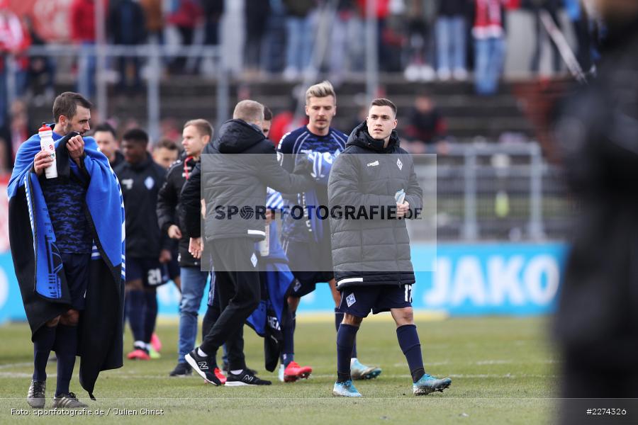 Gianluca Korte, FLYERALARM Arena, Würzburg, 07.03.2020, DFB, sport, action, Fussball, 3. Liga, SV Waldhof Mannheim, FC Würzburger Kickers - Bild-ID: 2274326 Gianluca Korte, FLYERALARM Arena, Würzburg, 07.03.2020, DFB, sport, action, Fussball, 3. Liga, SV Waldhof Mannheim, FC Würzburger Kickers - Bild-ID: 2274326