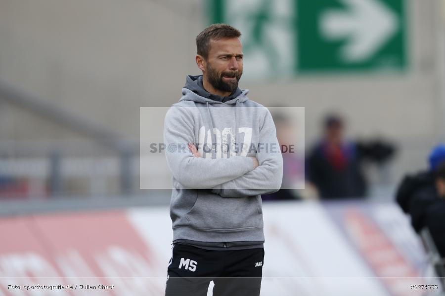 Michael Schiele, FLYERALARM Arena, Würzburg, 07.03.2020, DFB, sport, action, Fussball, 3. Liga, SV Waldhof Mannheim, FC Würzburger Kickers - Bild-ID: 2274333 Michael Schiele, FLYERALARM Arena, Würzburg, 07.03.2020, DFB, sport, action, Fussball, 3. Liga, SV Waldhof Mannheim, FC Würzburger Kickers - Bild-ID: 2274333