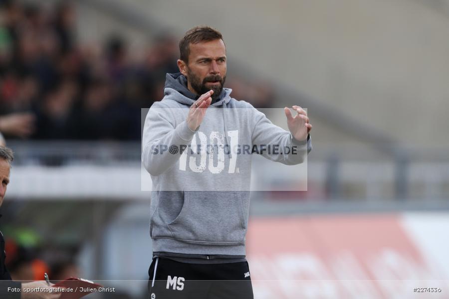Anweisungen, gestikuliert, Michael Schiele, FLYERALARM Arena, Würzburg, 07.03.2020, DFB, sport, action, Fussball, 3. Liga, SV Waldhof Mannheim, FC Würzburger Kickers - Bild-ID: 2274336 Anweisungen, gestikuliert, Michael Schiele, FLYERALARM Arena, Würzburg, 07.03.2020, DFB, sport, action, Fussball, 3. Liga, SV Waldhof Mannheim, FC Würzburger Kickers - Bild-ID: 2274336