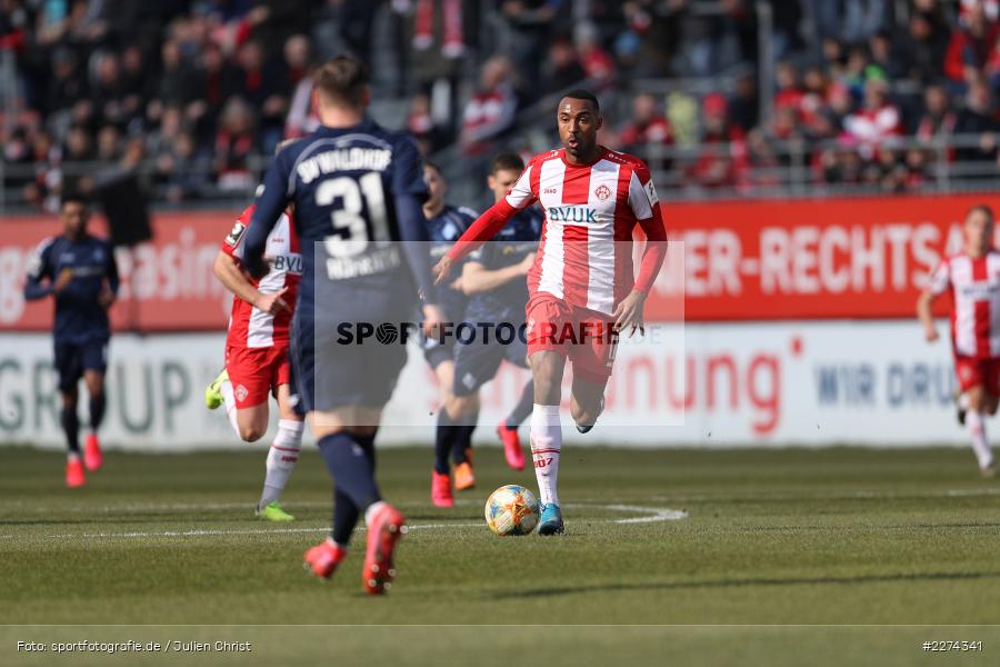 Saliou Sané, FLYERALARM Arena, Würzburg, 07.03.2020, DFB, sport, action, Fussball, 3. Liga, SV Waldhof Mannheim, FC Würzburger Kickers - Bild-ID: 2274341 Saliou Sané, FLYERALARM Arena, Würzburg, 07.03.2020, DFB, sport, action, Fussball, 3. Liga, SV Waldhof Mannheim, FC Würzburger Kickers - Bild-ID: 2274341