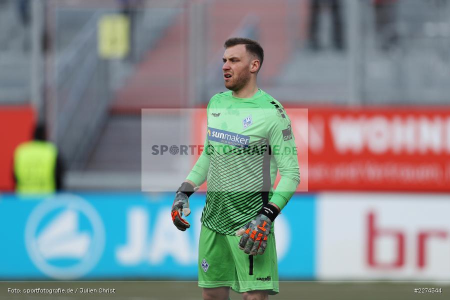 Timo Koenigsmann, FLYERALARM Arena, Würzburg, 07.03.2020, DFB, sport, action, Fussball, 3. Liga, SV Waldhof Mannheim, FC Würzburger Kickers - Bild-ID: 2274344 Timo Koenigsmann, FLYERALARM Arena, Würzburg, 07.03.2020, DFB, sport, action, Fussball, 3. Liga, SV Waldhof Mannheim, FC Würzburger Kickers - Bild-ID: 2274344