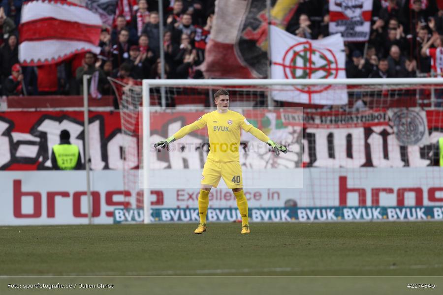 Vincent Mueller, FLYERALARM Arena, Würzburg, 07.03.2020, DFB, sport, action, Fussball, 3. Liga, SV Waldhof Mannheim, FC Würzburger Kickers - Bild-ID: 2274346 Vincent Mueller, FLYERALARM Arena, Würzburg, 07.03.2020, DFB, sport, action, Fussball, 3. Liga, SV Waldhof Mannheim, FC Würzburger Kickers - Bild-ID: 2274346