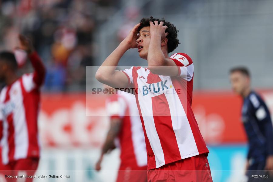 Jonas David, FLYERALARM Arena, Würzburg, 07.03.2020, DFB, sport, action, Fussball, 3. Liga, SV Waldhof Mannheim, FC Würzburger Kickers - Bild-ID: 2274353 Jonas David, FLYERALARM Arena, Würzburg, 07.03.2020, DFB, sport, action, Fussball, 3. Liga, SV Waldhof Mannheim, FC Würzburger Kickers - Bild-ID: 2274353