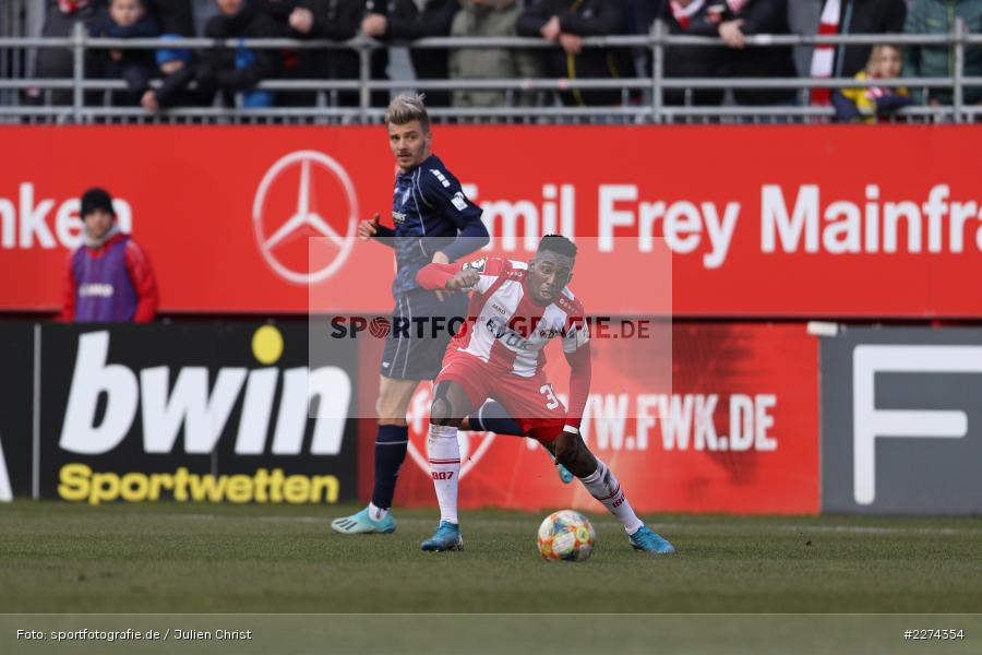 Frank Ronstadt, FLYERALARM Arena, Würzburg, 07.03.2020, DFB, sport, action, Fussball, 3. Liga, SV Waldhof Mannheim, FC Würzburger Kickers - Bild-ID: 2274354 Frank Ronstadt, FLYERALARM Arena, Würzburg, 07.03.2020, DFB, sport, action, Fussball, 3. Liga, SV Waldhof Mannheim, FC Würzburger Kickers - Bild-ID: 2274354