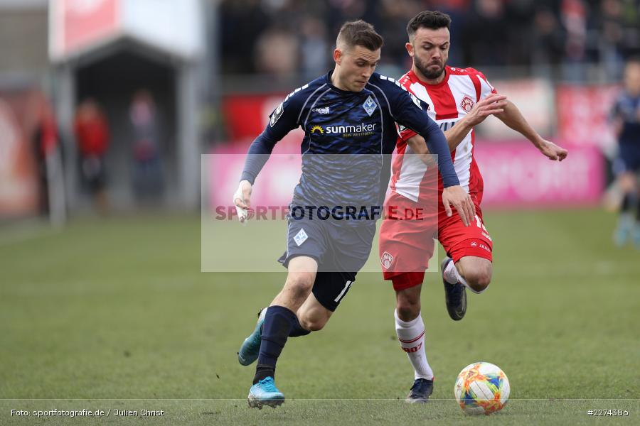 Albion Vrenezi, Gianluca Korte, FLYERALARM Arena, Würzburg, 07.03.2020, DFB, sport, action, Fussball, 3. Liga, SV Waldhof Mannheim, FC Würzburger Kickers - Bild-ID: 2274386 Albion Vrenezi, Gianluca Korte, FLYERALARM Arena, Würzburg, 07.03.2020, DFB, sport, action, Fussball, 3. Liga, SV Waldhof Mannheim, FC Würzburger Kickers - Bild-ID: 2274386