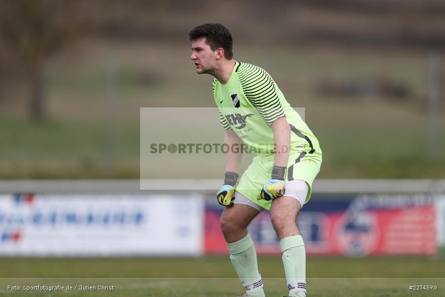 Maximilian Müller, Sportgelände, Retzbach, 08.03.2020, Fussball, Bezirksliga West, 1. FC Südring, TSV Retzbach - Bild-ID: 2274396 Maximilian Müller, Sportgelände, Retzbach, 08.03.2020, Fussball, Bezirksliga West, 1. FC Südring, TSV Retzbach - Bild-ID: 2274396
