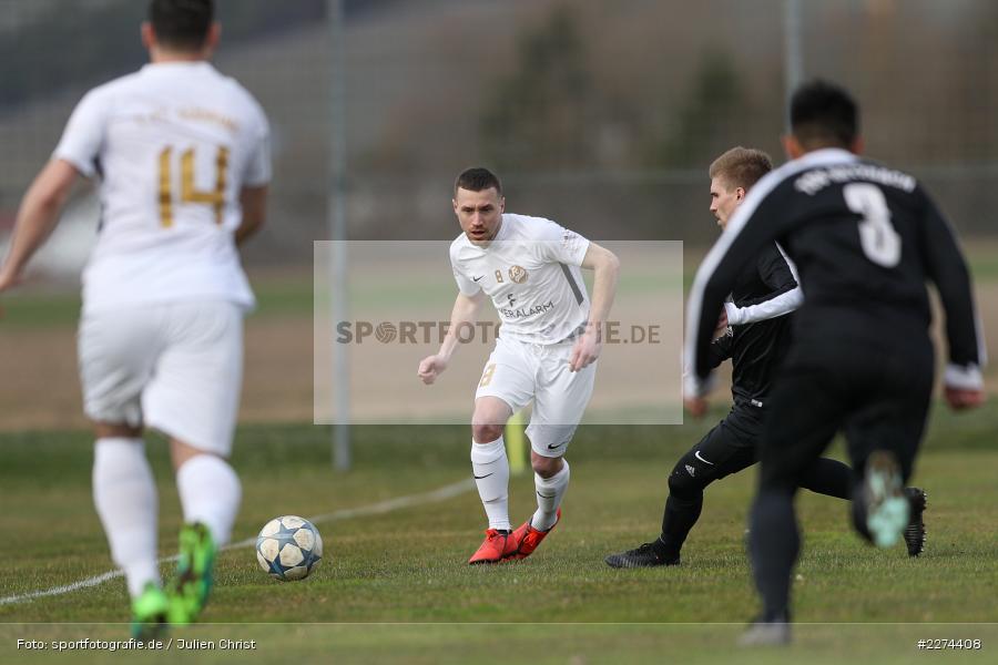 Maurice Wiesener, Sportgelände, Retzbach, 08.03.2020, Fussball, Bezirksliga West, 1. FC Südring, TSV Retzbach - Bild-ID: 2274408