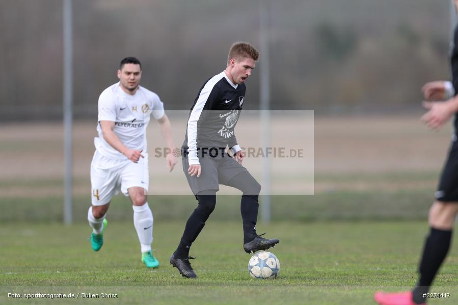 Philipp Gößwein, Sportgelände, Retzbach, 08.03.2020, Fussball, Bezirksliga West, 1. FC Südring, TSV Retzbach - Bild-ID: 2274419