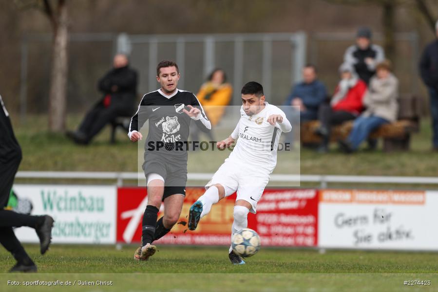 Dusan Tesic, Mario Hartmann, Sportgelände, Retzbach, 08.03.2020, Fussball, Bezirksliga West, 1. FC Südring, TSV Retzbach - Bild-ID: 2274423
