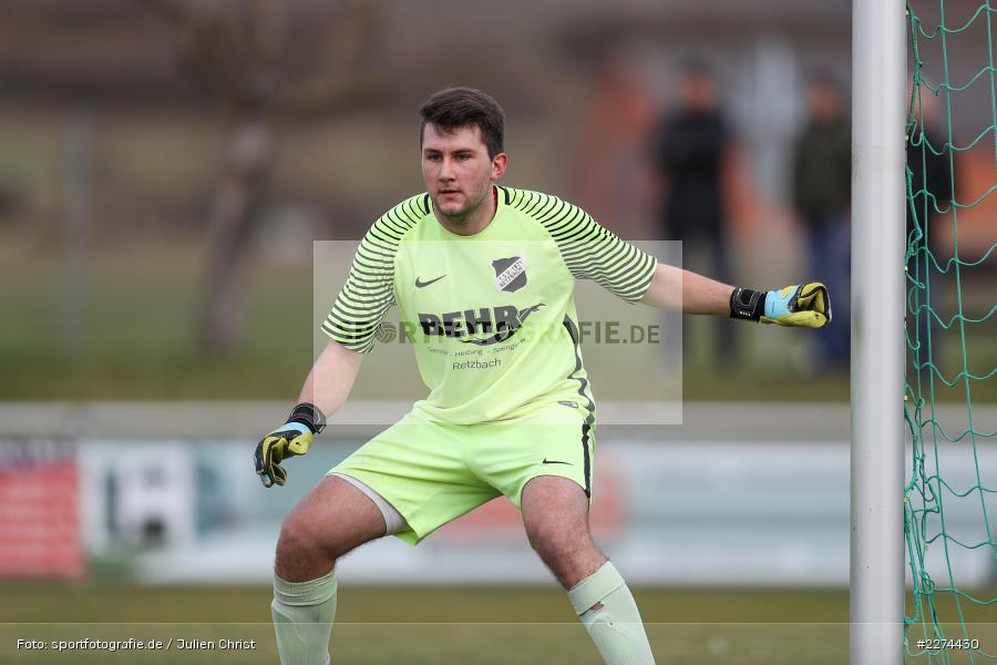 Maximilian Müller, Sportgelände, Retzbach, 08.03.2020, Fussball, Bezirksliga West, 1. FC Südring, TSV Retzbach - Bild-ID: 2274430 Maximilian Müller, Sportgelände, Retzbach, 08.03.2020, Fussball, Bezirksliga West, 1. FC Südring, TSV Retzbach - Bild-ID: 2274430