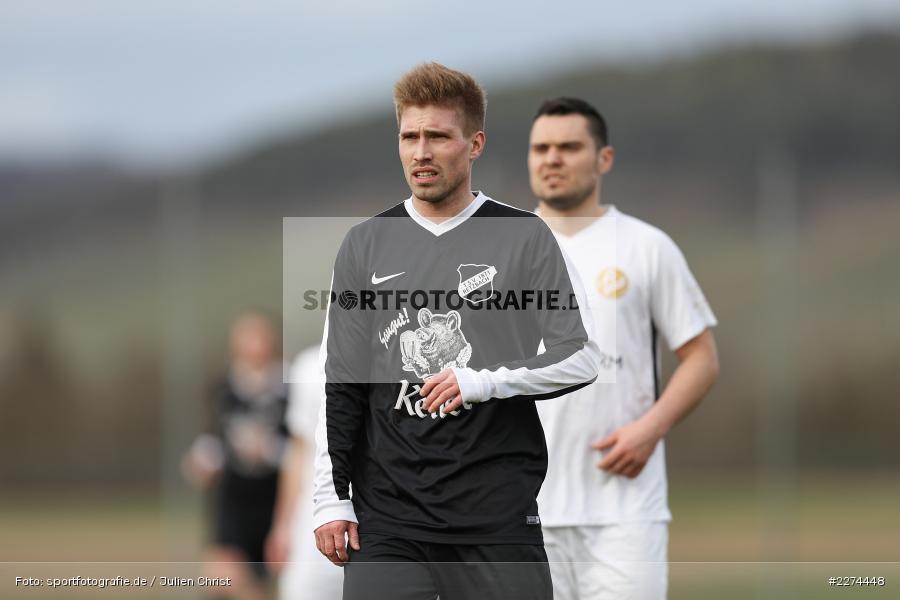 Philipp Gößwein, Sportgelände, Retzbach, 08.03.2020, Fussball, Bezirksliga West, 1. FC Südring, TSV Retzbach - Bild-ID: 2274448