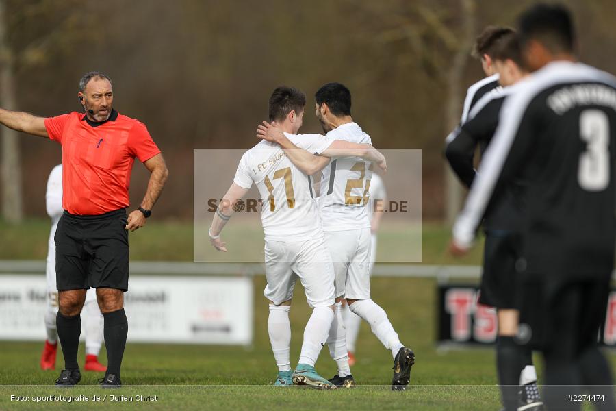 Momcilo Jovanovic, Senad Bajric, Sportgelände, Retzbach, 08.03.2020, Fussball, Bezirksliga West, 1. FC Südring, TSV Retzbach - Bild-ID: 2274474