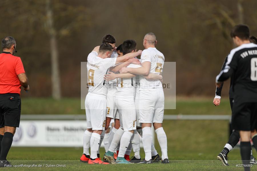 Milan Stavrich, Matej Buketa, Momcilo Jovanovic, Senad Bajric, Sportgelände, Retzbach, 08.03.2020, Fussball, Bezirksliga West, 1. FC Südring, TSV Retzbach - Bild-ID: 2274480