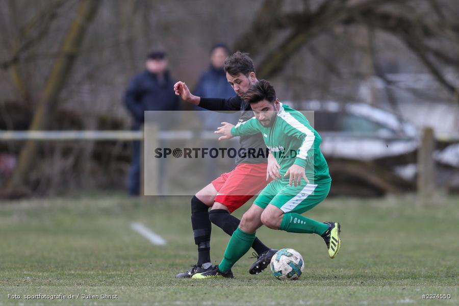 Mehmet Mercan, Jens Fromm, Sportgelände, Karlstadt, 08.03.2020, Fussball, Kreisliga Würzburg Gr. 2, FV Gemünden/Seifriedsburg, FV Karlstadt - Bild-ID: 2274550