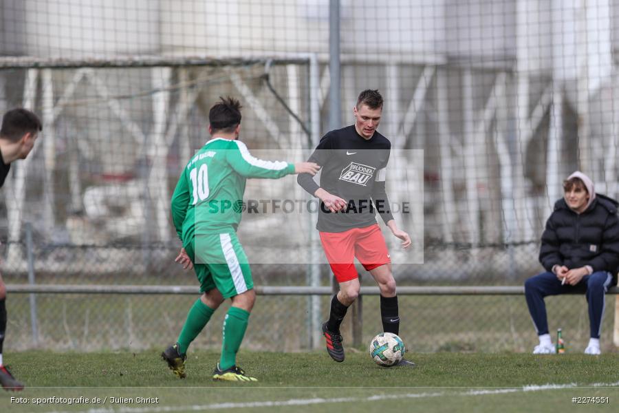 Tim Strohmenger, Mehmet Mercan, Sportgelände, Karlstadt, 08.03.2020, Fussball, Kreisliga Würzburg Gr. 2, FV Gemünden/Seifriedsburg, FV Karlstadt - Bild-ID: 2274551