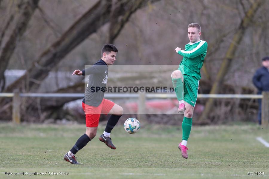 Tim Hofbauer, Artur Jurkin, Sportgelände, Karlstadt, 08.03.2020, Fussball, Kreisliga Würzburg Gr. 2, FV Gemünden/Seifriedsburg, FV Karlstadt - Bild-ID: 2274554