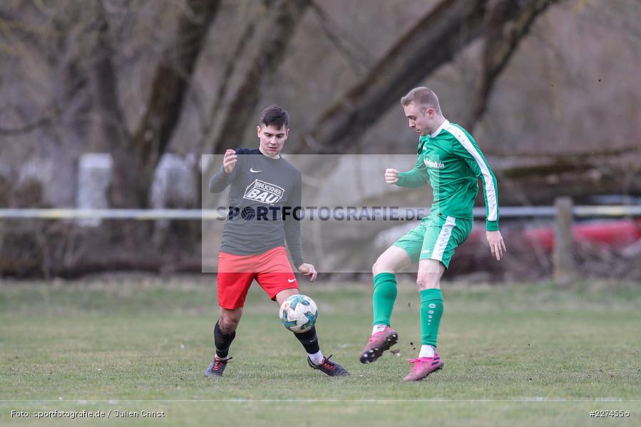 Tim Hofbauer, Artur Jurkin, Sportgelände, Karlstadt, 08.03.2020, Fussball, Kreisliga Würzburg Gr. 2, FV Gemünden/Seifriedsburg, FV Karlstadt - Bild-ID: 2274556