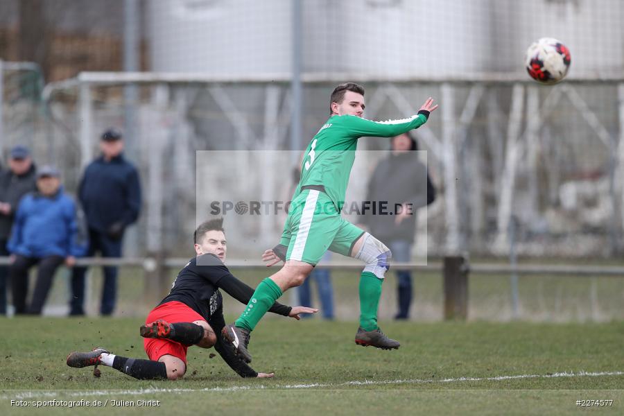 Lukas Wolf, Artur Jurkin, Sportgelände, Karlstadt, 08.03.2020, Fussball, Kreisliga Würzburg Gr. 2, FV Gemünden/Seifriedsburg, FV Karlstadt - Bild-ID: 2274577