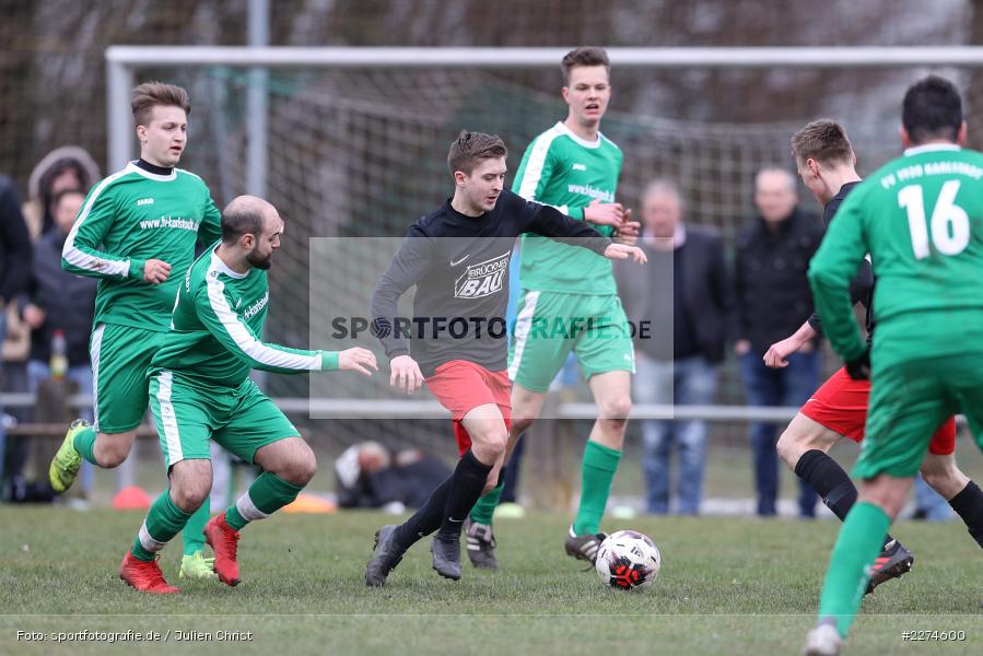 Markus Mjalov, Serkan Dokkal, Sportgelände, Karlstadt, 08.03.2020, Fussball, Kreisliga Würzburg Gr. 2, FV Gemünden/Seifriedsburg, FV Karlstadt - Bild-ID: 2274600